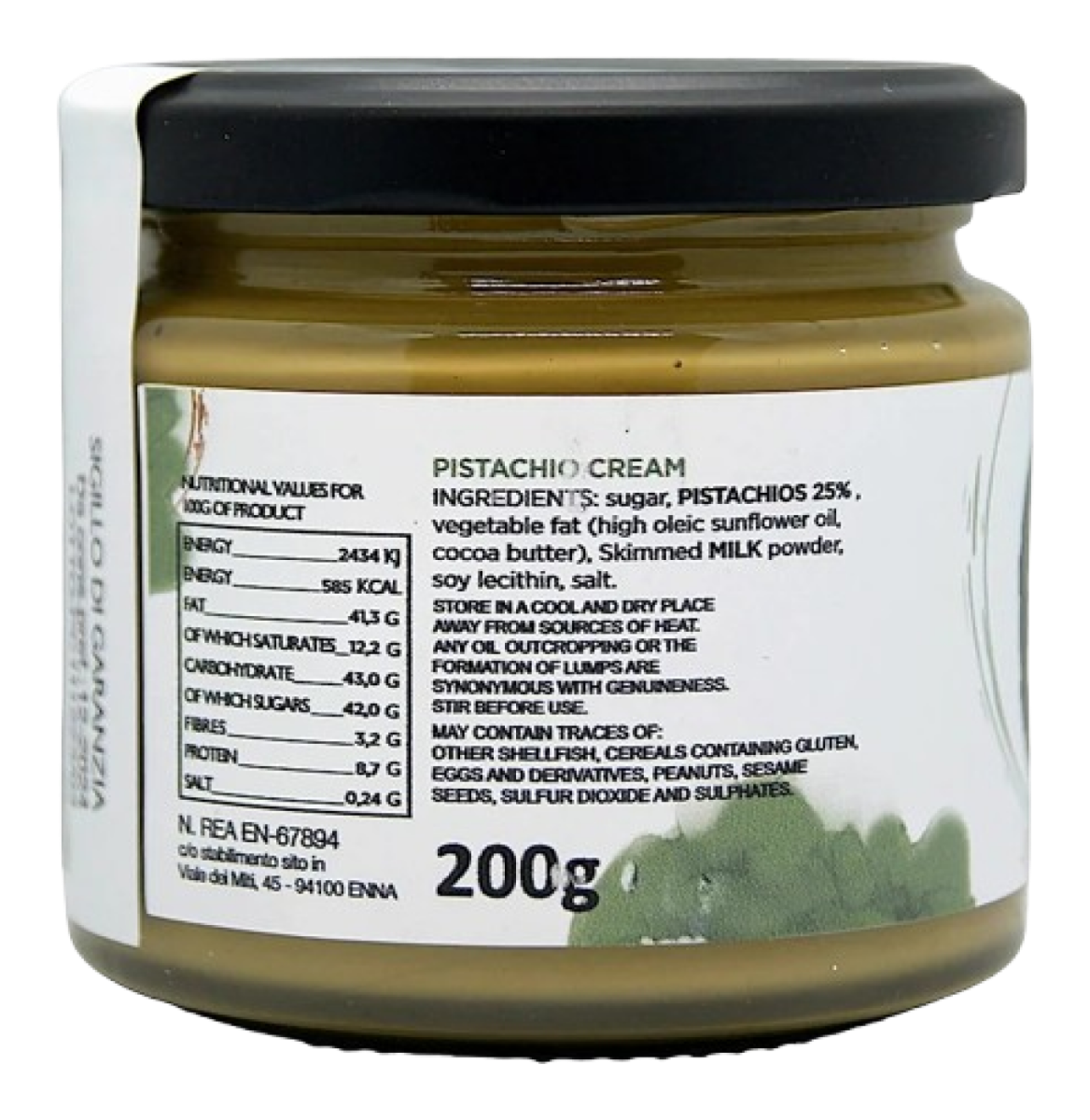 Crema spalmabile pistacchio Le Delizie del Cupin