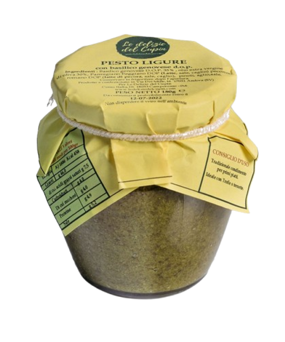 Pesto ligure Le Delizie del Cupin