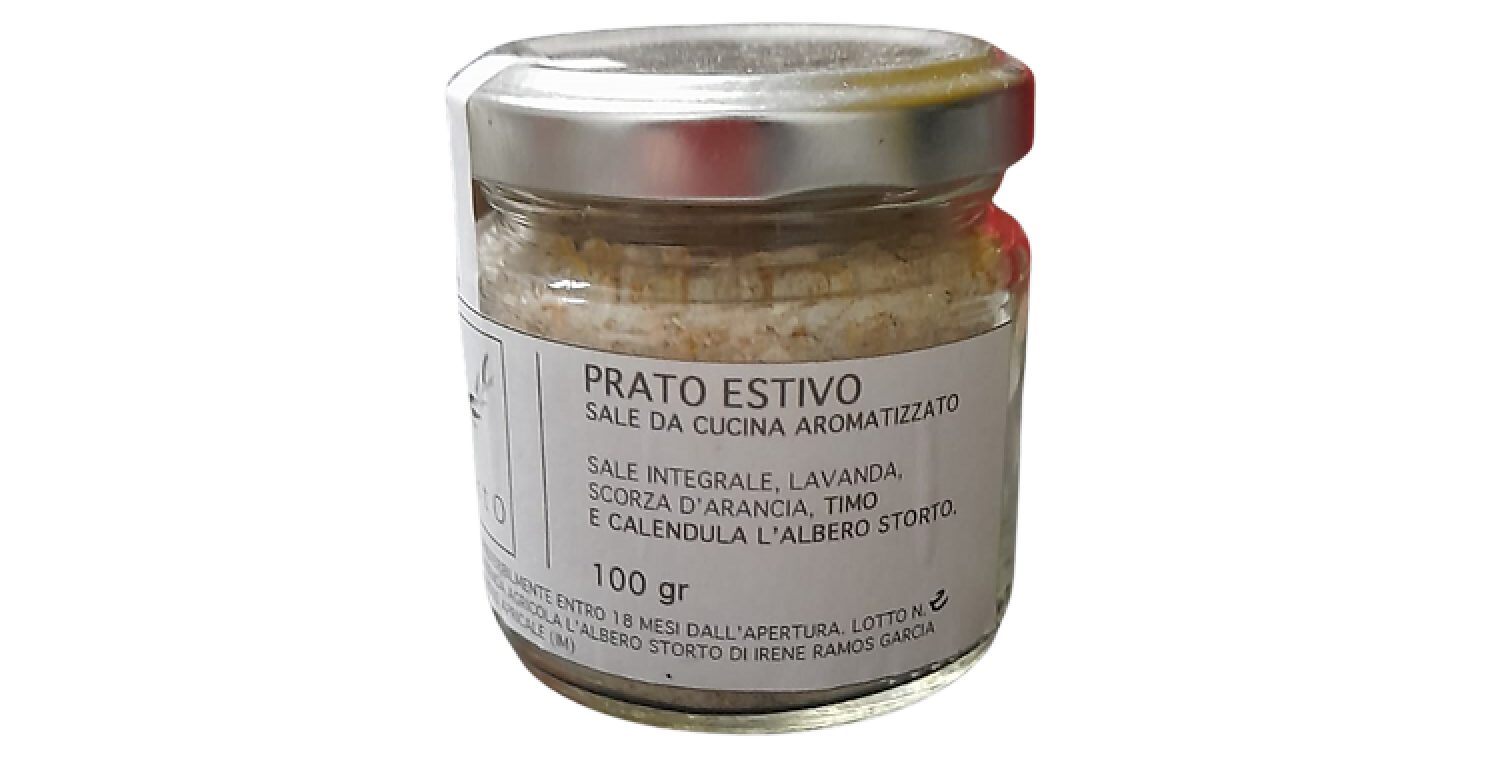 Sale aromatizzato "prato estivo" Le Delizie del Cupin