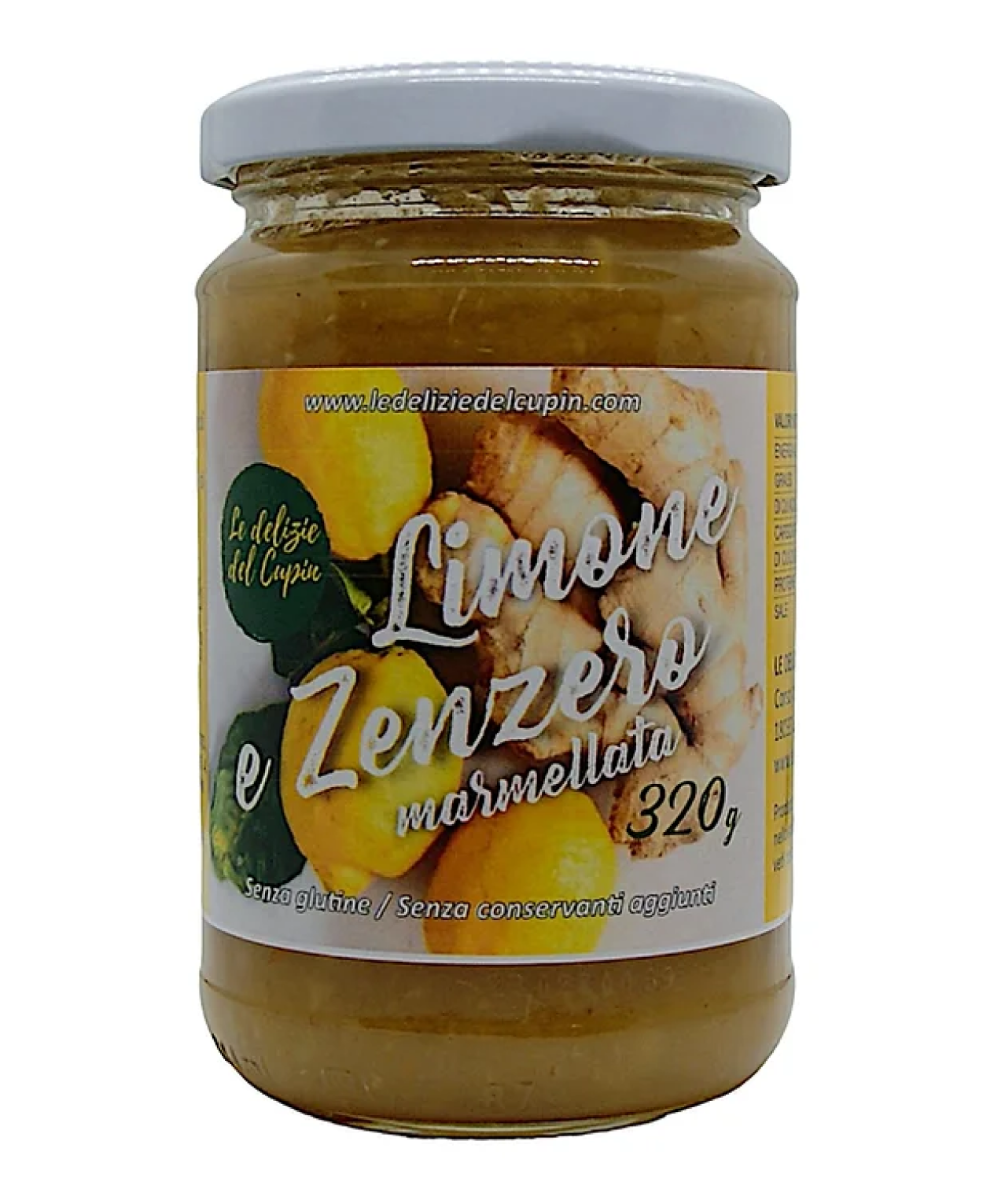 Marmellata limone e zenzero Le Delizie del Cupin