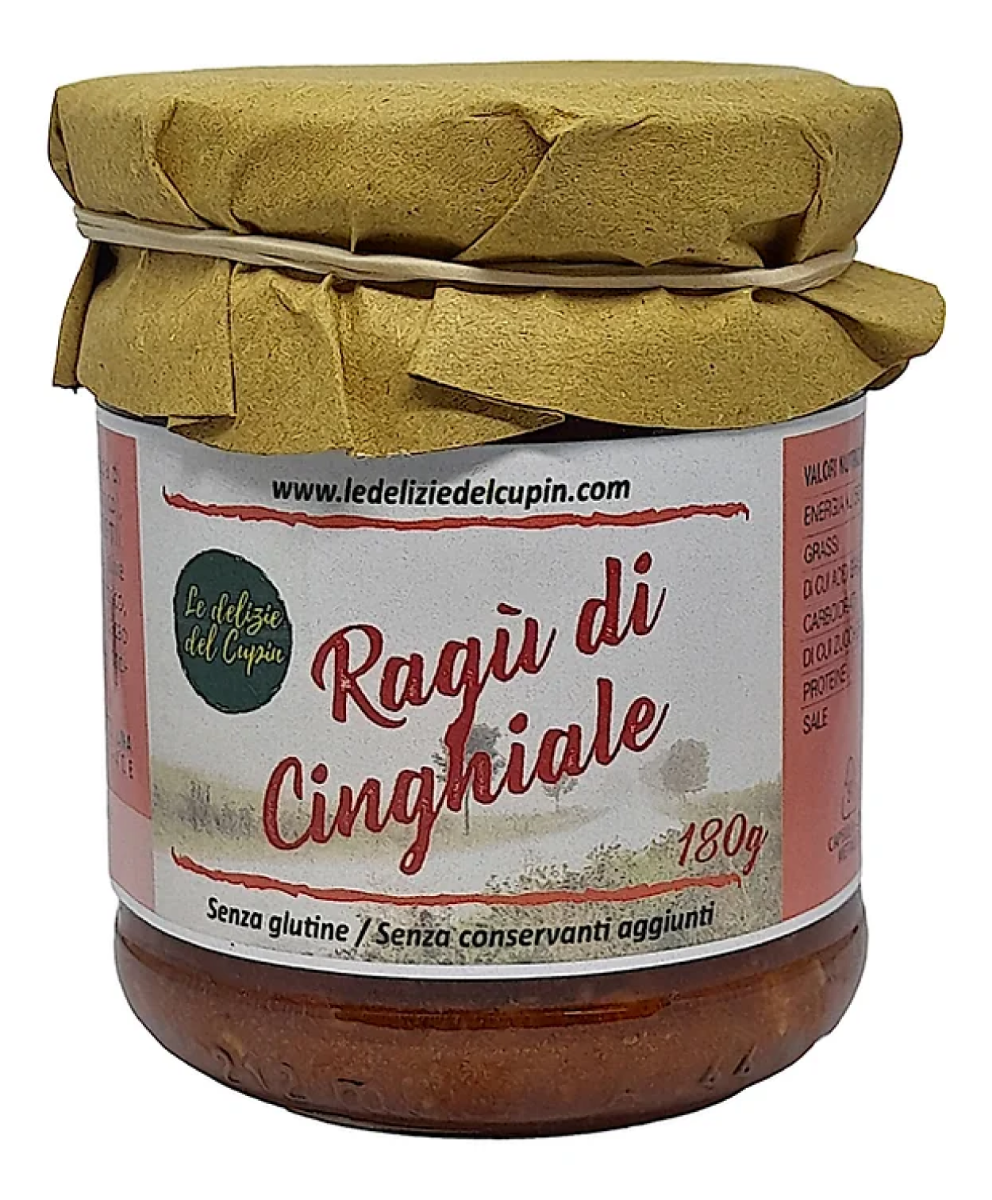 Ragù di cinghiale Le Delizie del Cupin