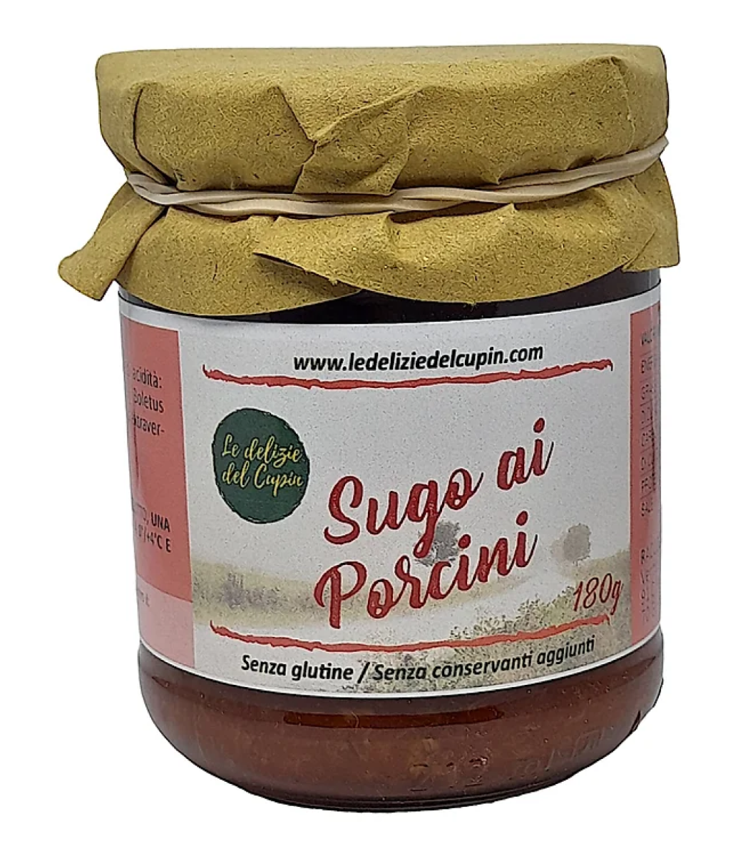 Sugo ai funghi porcini Le Delizie del Cupin